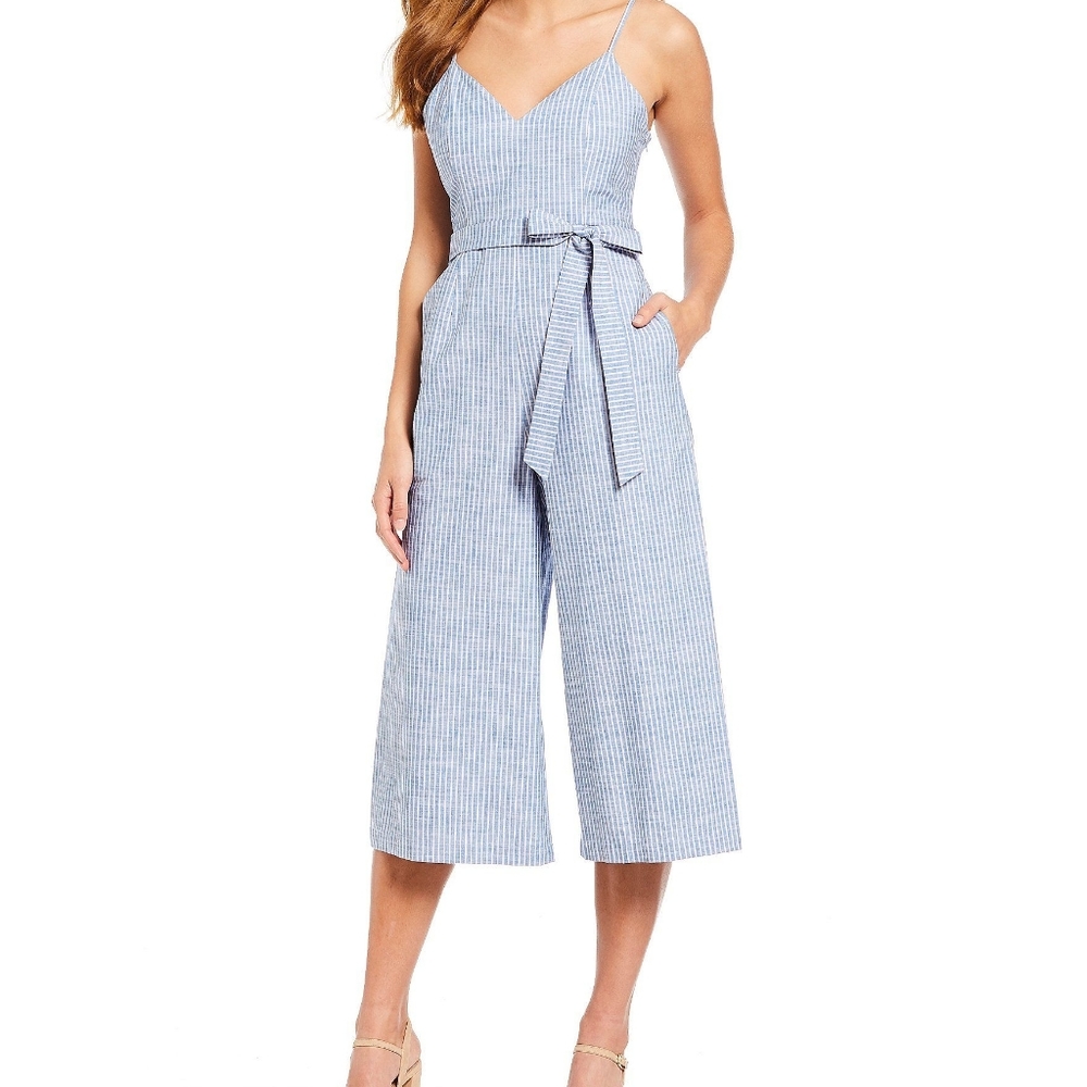 Blue suit Romper..GIANNI BINI